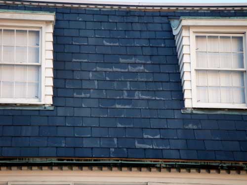 Bangor slate roof