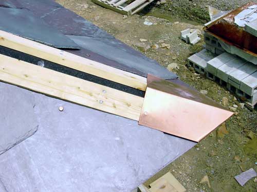 Slate Roof Central - Installing a slate hip