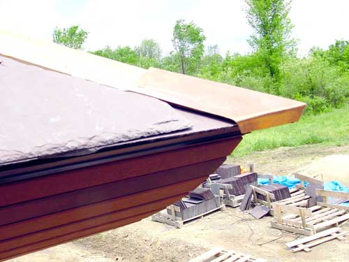 Slate Roof Central - Installing a slate hip