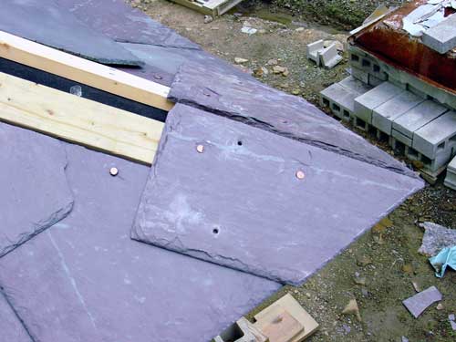 Slate Roof Central - Installing a slate hip