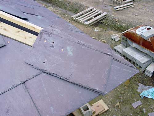 Slate Roof Central - Installing a slate hip