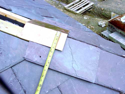 Slate Roof Central - Installing a slate hip