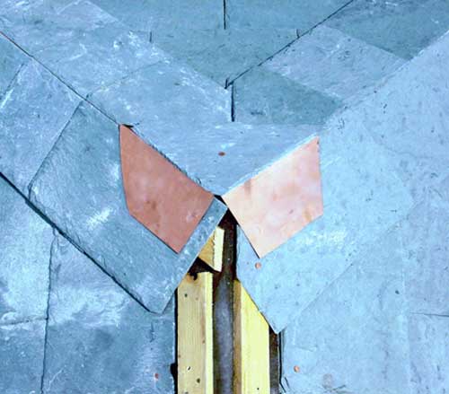 Slate Roof Central - joint on slate hips