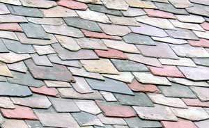 Slate Roof Central - Styles of Slate Roof Installations - ragged butt slating style